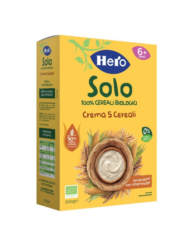 HERO SOLO CREMA 5 CEREALI BIO