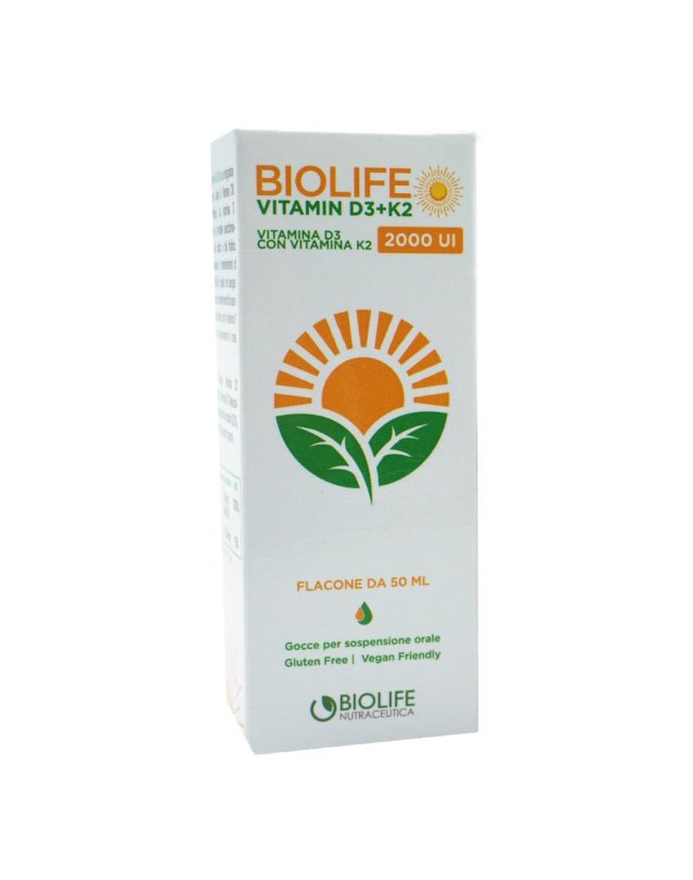 BIOLIFE D3+K2 GOCCE 50ML