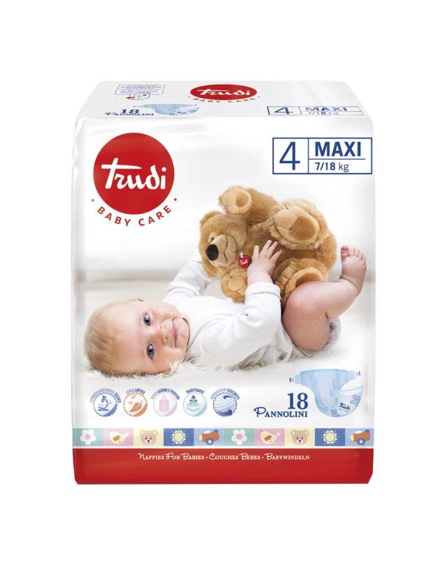 TRUDI PANNOLINI MAXI 7/18KG 722