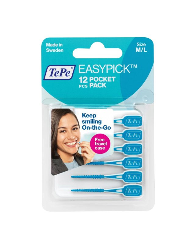 TEPE Easypick M/L Blu 12pz