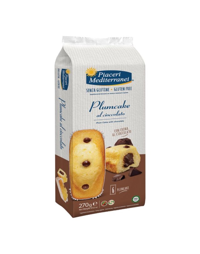 PIACERI MED.PlumCake Ciocc270g