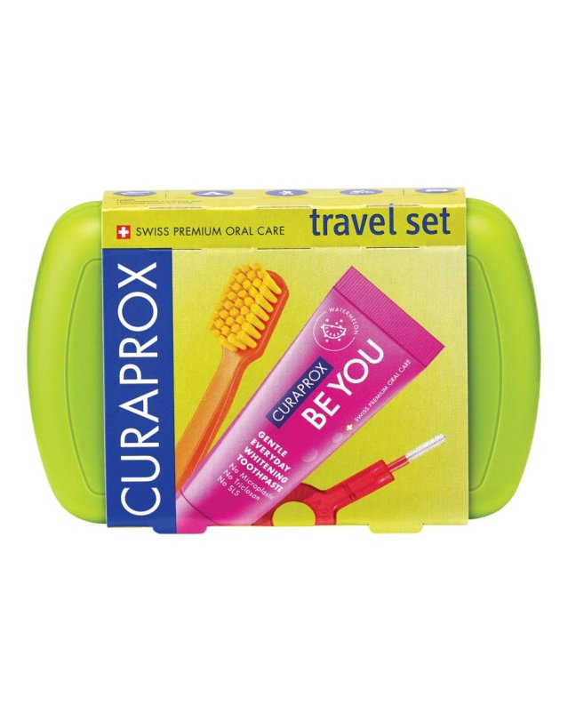 CURAPROX TRAVEL SET GREEN