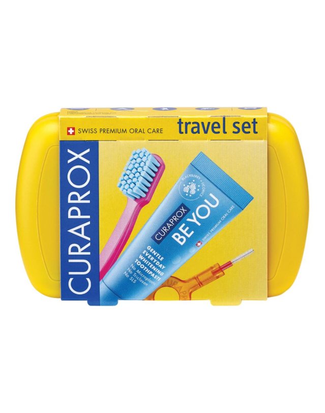 CURAPROX TRAVEL SET YELLOW