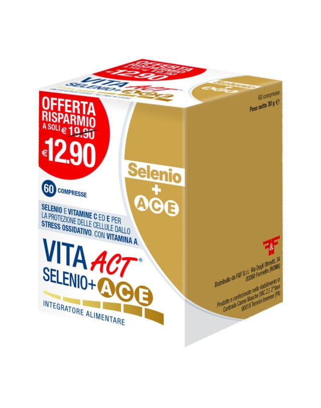 VITA ACT SELENIO+ACE 60CPR F&F