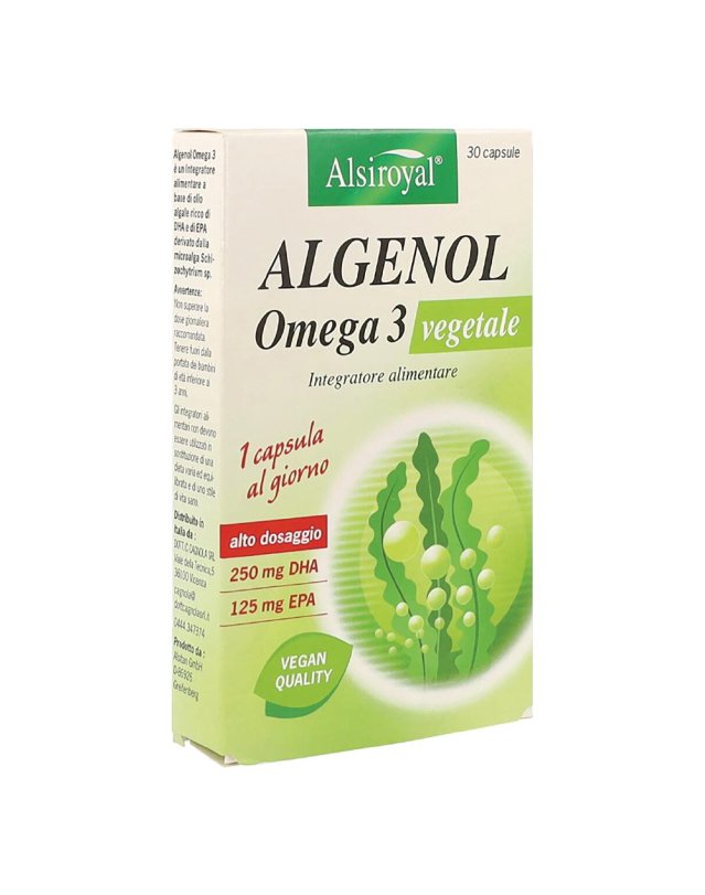 ALGENOL OMEGA 3 VEGETALE 30CPS