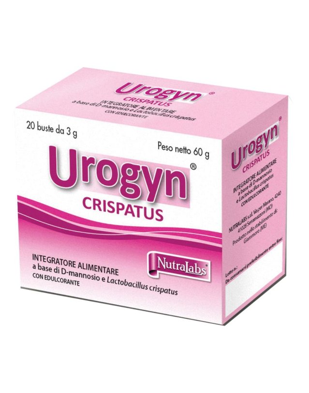 UROGYN CRISPATUS 20 Bustine - Integratore per il benessere della flora intestinale
