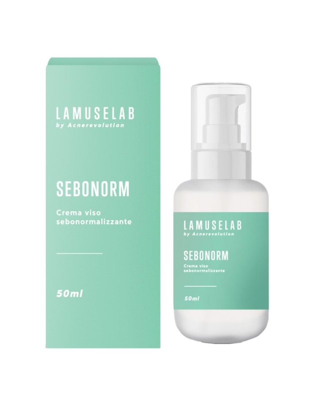 LAMUSELAB Sebonorm - Crema Viso Sebonormalizzante 50 ml