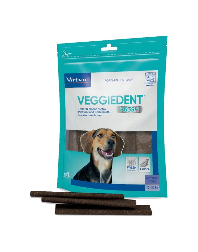 VEGGIEDENT FR3SH M 15 Stick