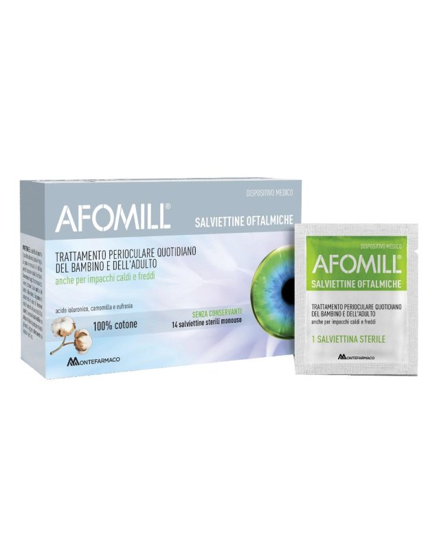 AFOMILL Salviettine Oft.14pz