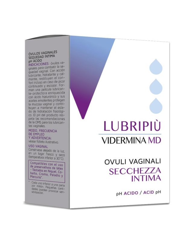 VIDERMINA LUBRIPIU'10 Ovuli