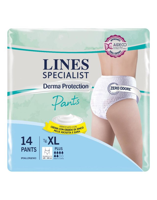 LINES SP DERM Pants Pl.XL 14pz