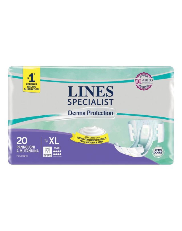 LINES SP DERM Pann.Mx XL 20pz