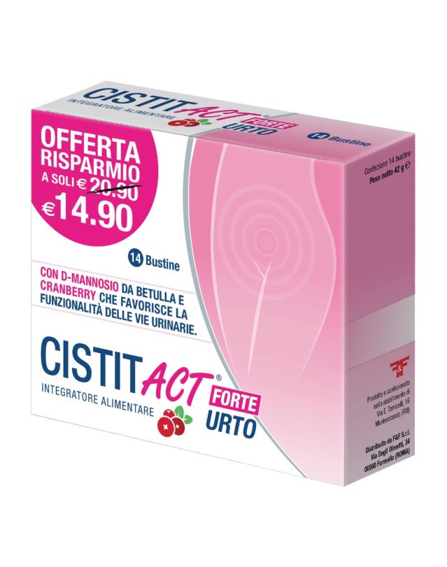 CISTIT ACT FORTE URTO 14BUST