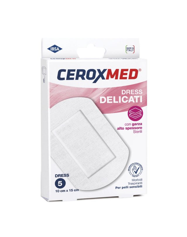 CEROXMED Dress Del.10x15 5pz