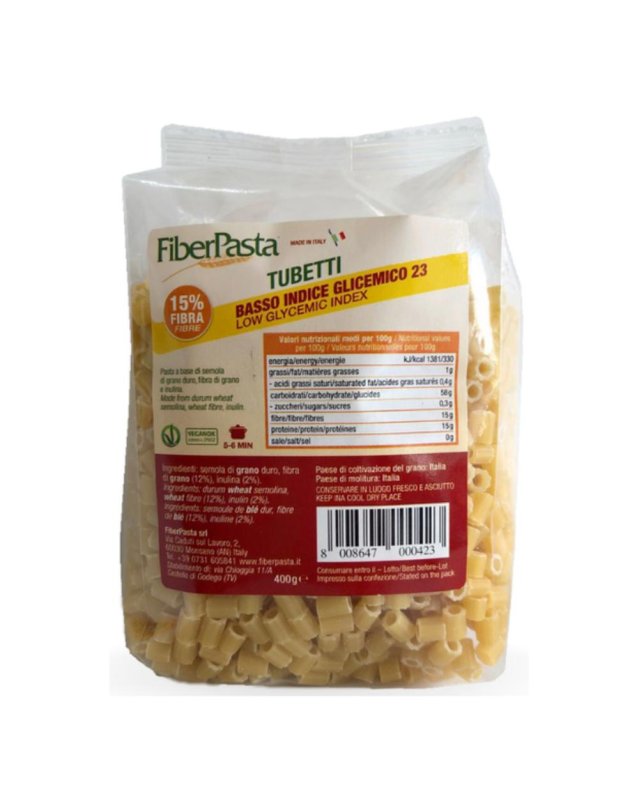 FIBERPASTA B.I.Tubetti 400g