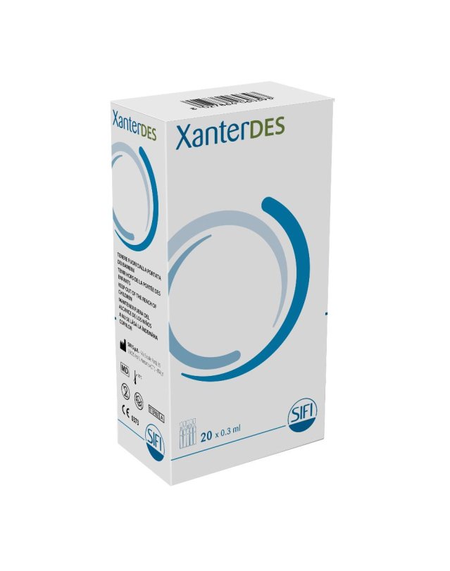 XANTERDES Soluz.Oft.20pz