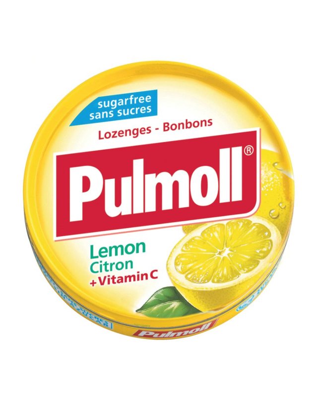 PULMOLL Limone+Vit.C S/Z 45g