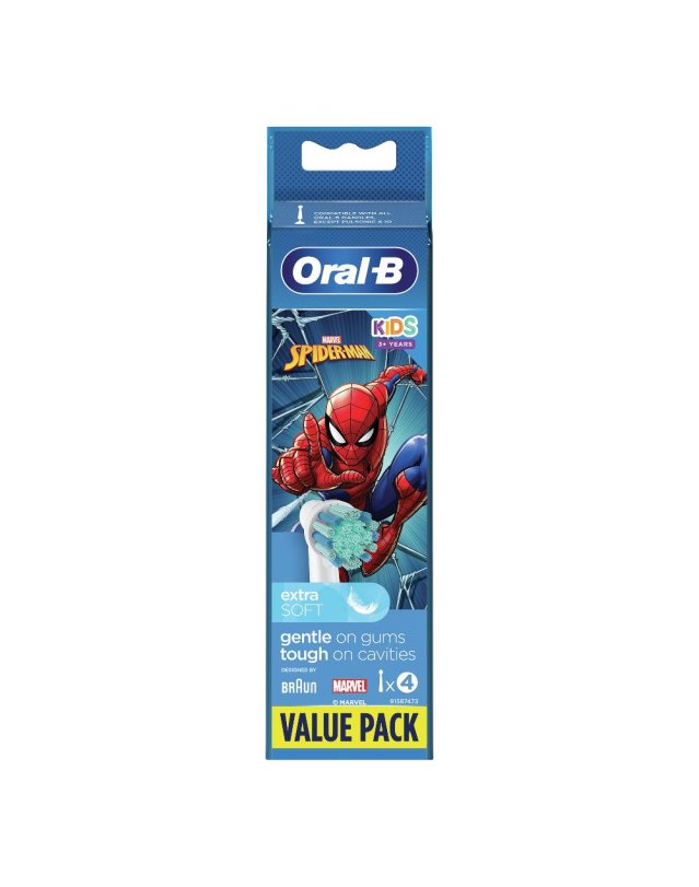 ORAL-B Ric.Spiderman 4pz