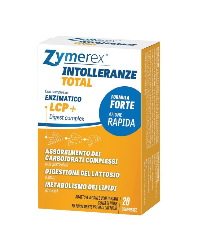 ZYMEREX Intolleranze Tot.20Cpr