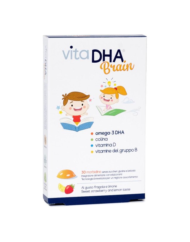 Vitadha Brain 30 Morbidine Al Gusto Fragola E Limone
