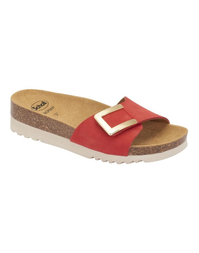 MONTEREY MULE NUB W RED 39