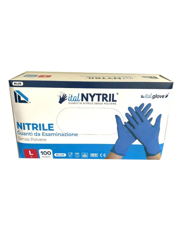 SYNGUARD Guanti NITRILE L