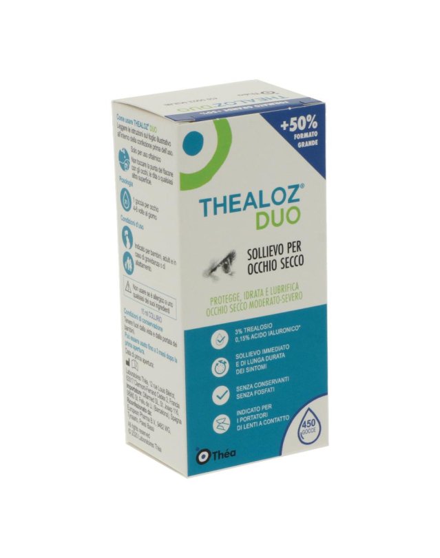 Thealoz Duo Collirio 15 ml - Collirio Idratante per occhi secchi