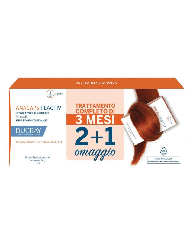 Anacaps Reactiv Capelli3x30cps