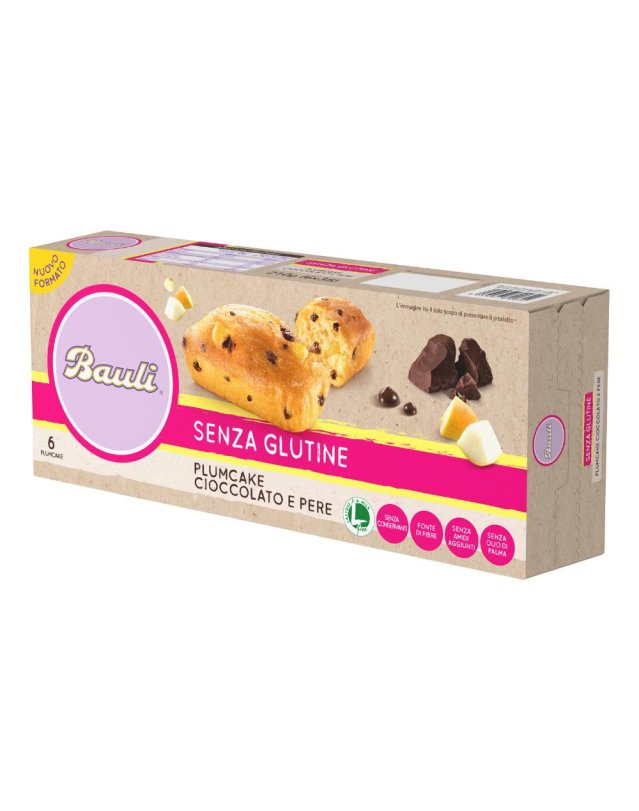 BAULI Plumcake S/G Ciocc.Pere