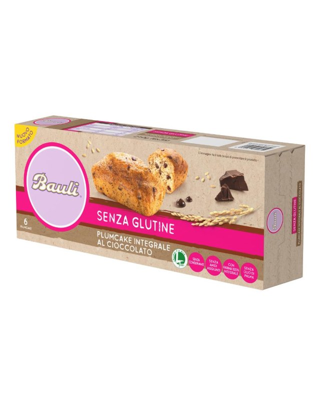 BAULI Plumcake S/G Ciocc.6x35g