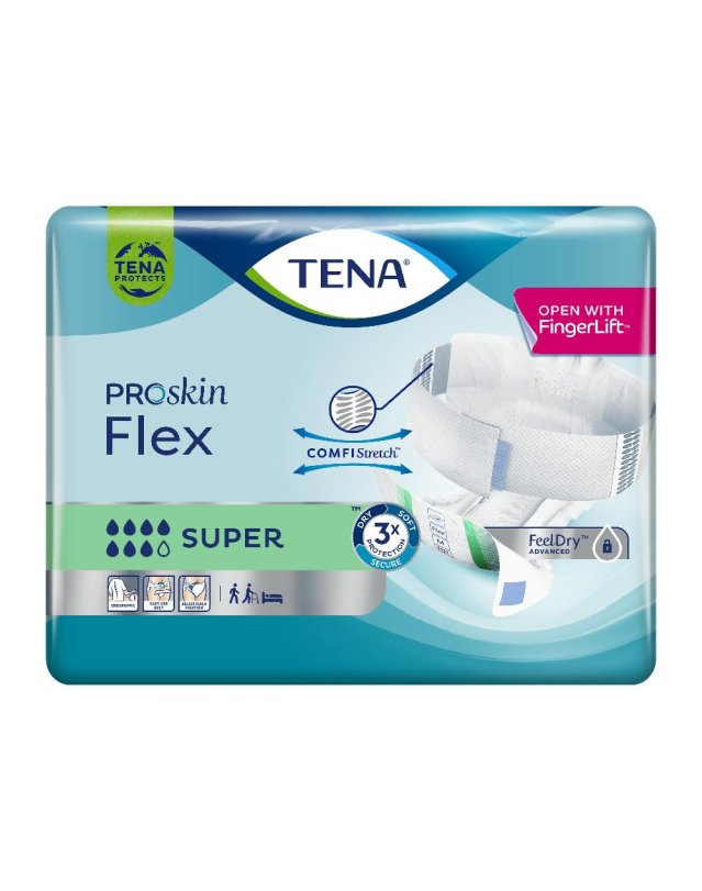 TENA FLEX Sup.Pann.Cint.XL 30p