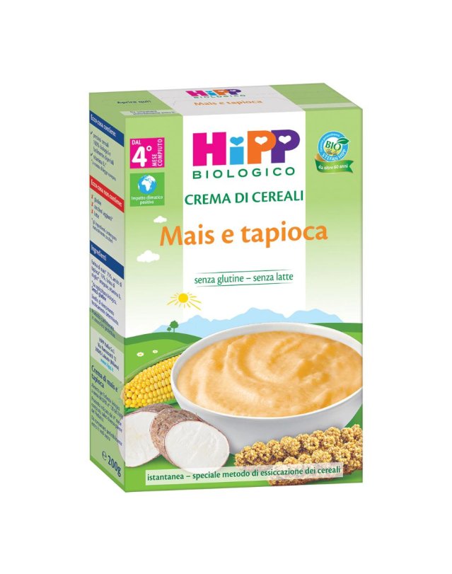 HIPP Bio Crema Mais/Tap.200g
