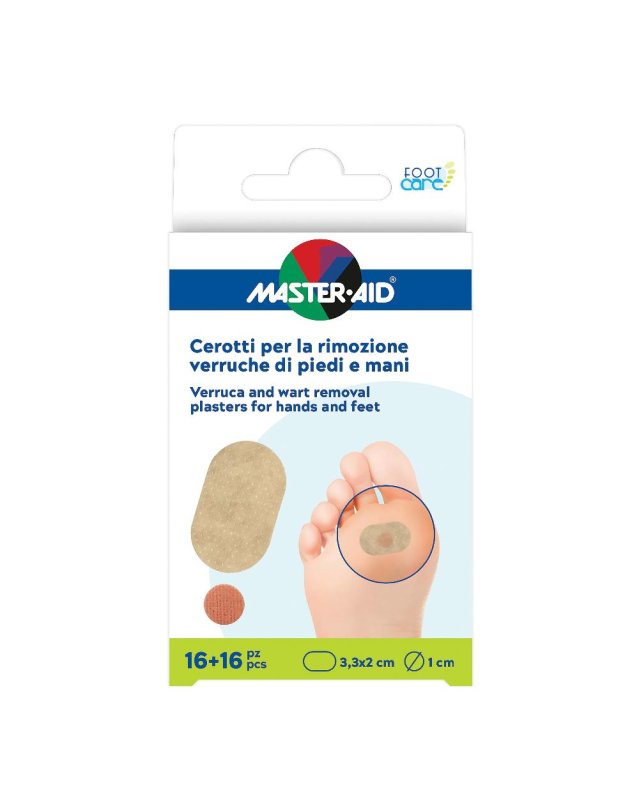 CEROTTO VERRUCHE PIEDI/MANI16P