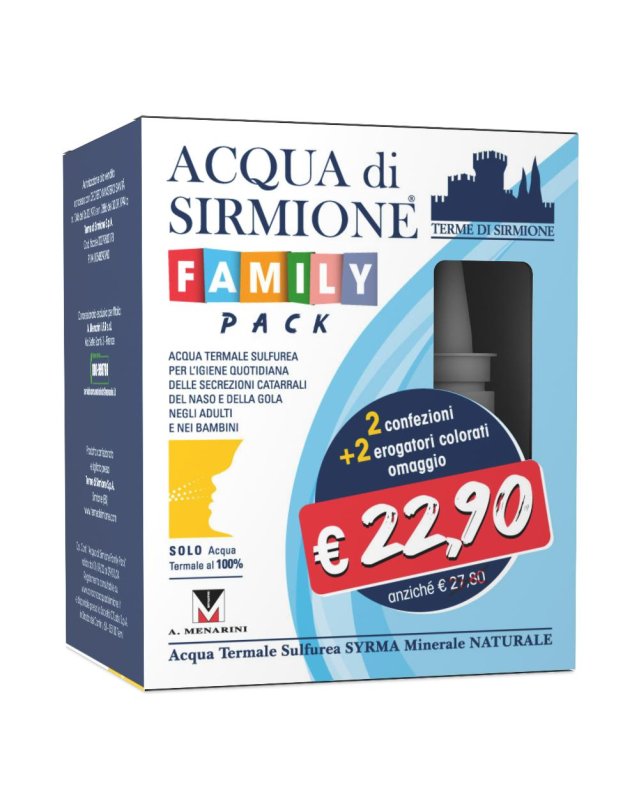 ACQUA SIRMIONE FAMILY PACK 12F