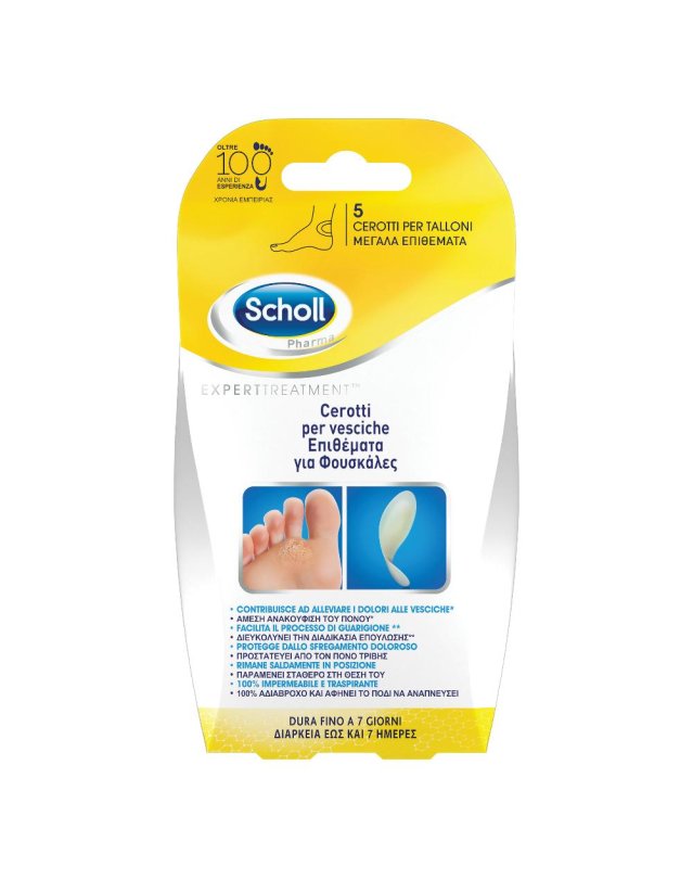 SCHOLL Cer.Vesciche Tallone