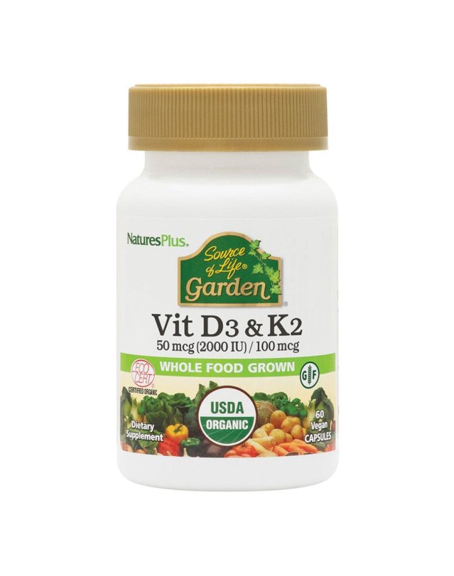 VITAMINA D3&K2 50mcg 60Cps