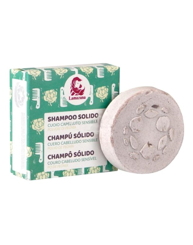 LAMAZUNA SHAMPOO SOLIDO PEONIA