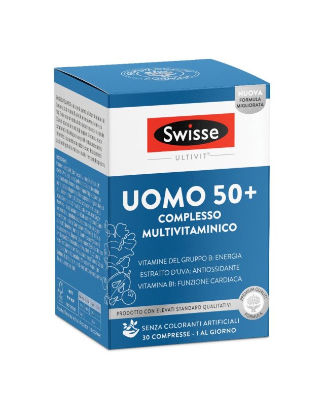 SWISSE MultiVit.Uomo*50+ 30Cpr