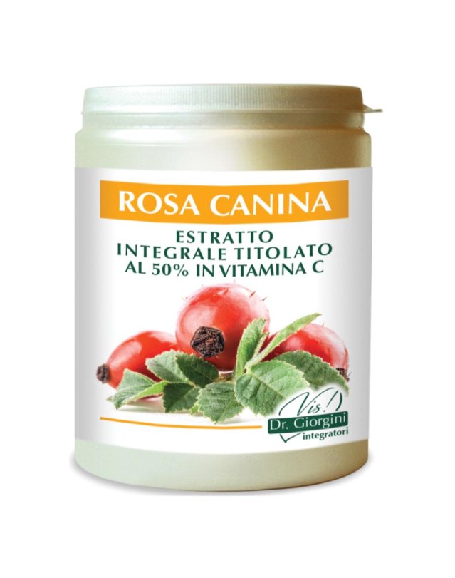 ROSA CANINA Estratto Titolato 500g  DR.GIORGINI - Integratore Alimentare per Stanchezza