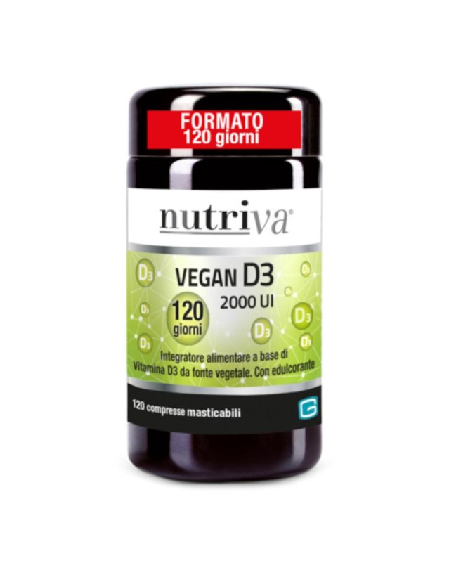 NUTRIVA VEGAN D3 120CPR CABASSI