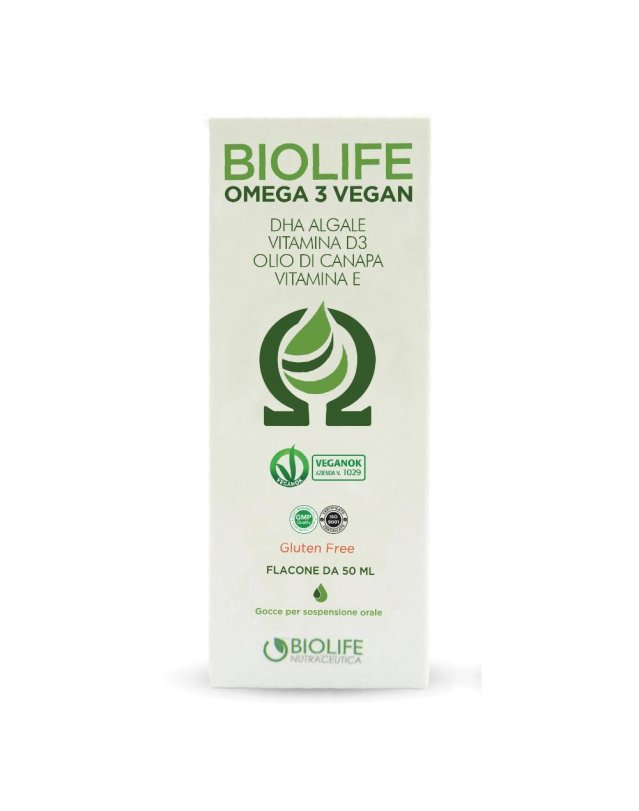 BIOLIFE OMEGA 3 VEGAN 50ML