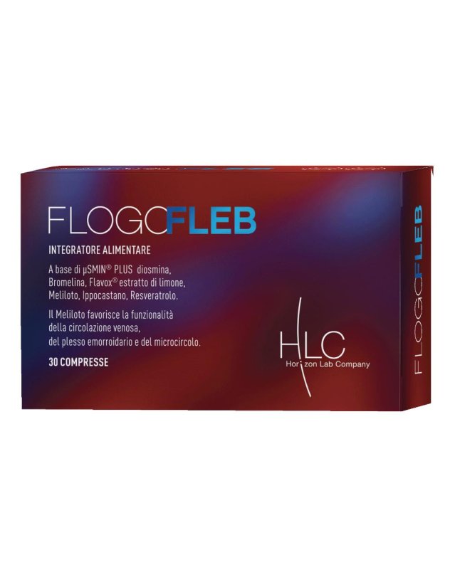 Flogo Fleb 30 Compresse - Integratore per infiammazione e drenaggio liquidi