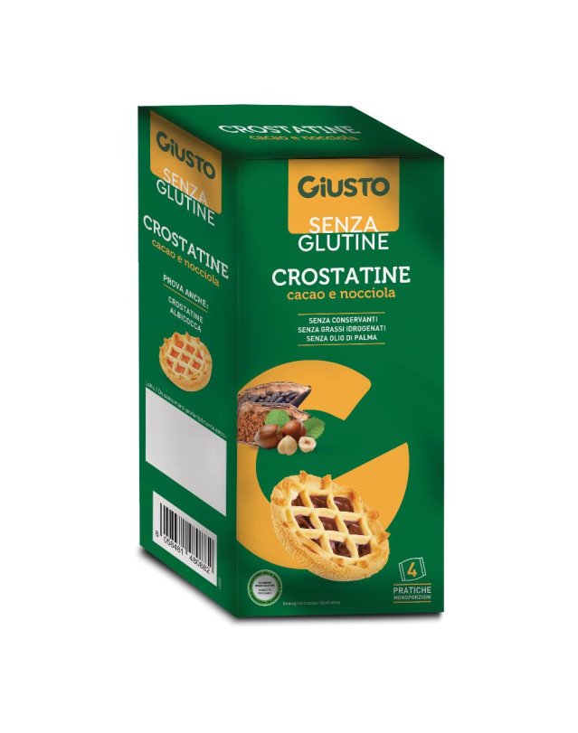 GIUSTO S/G Crost.Cac/Nocc4x45g