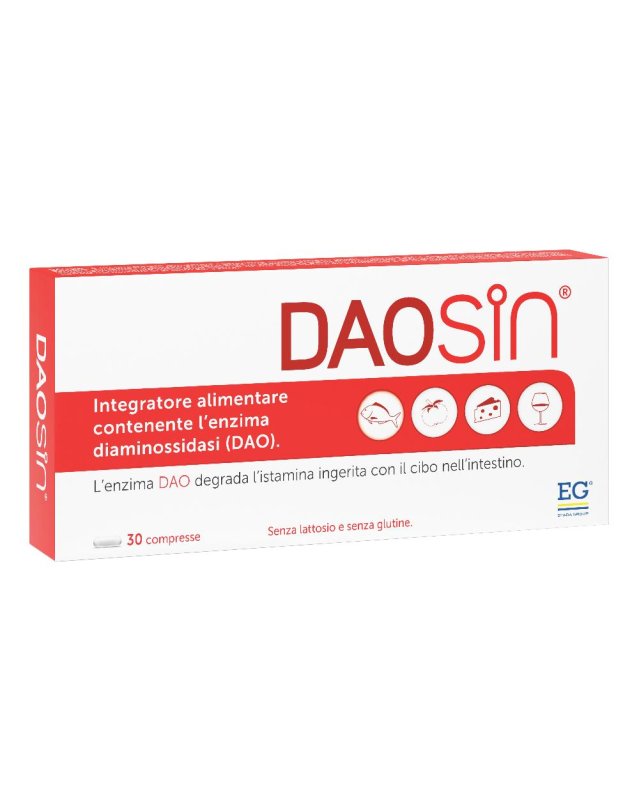 Daosin 30 compresse- integratore per intolleranze alimentari