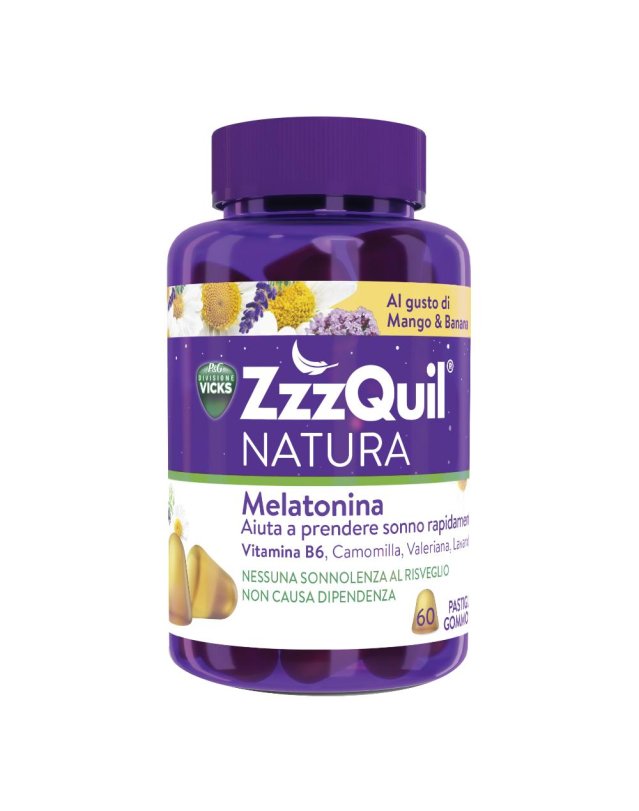 ZZZQUIL Natura Mango&Banana  - 60 Pastiglie Gommose