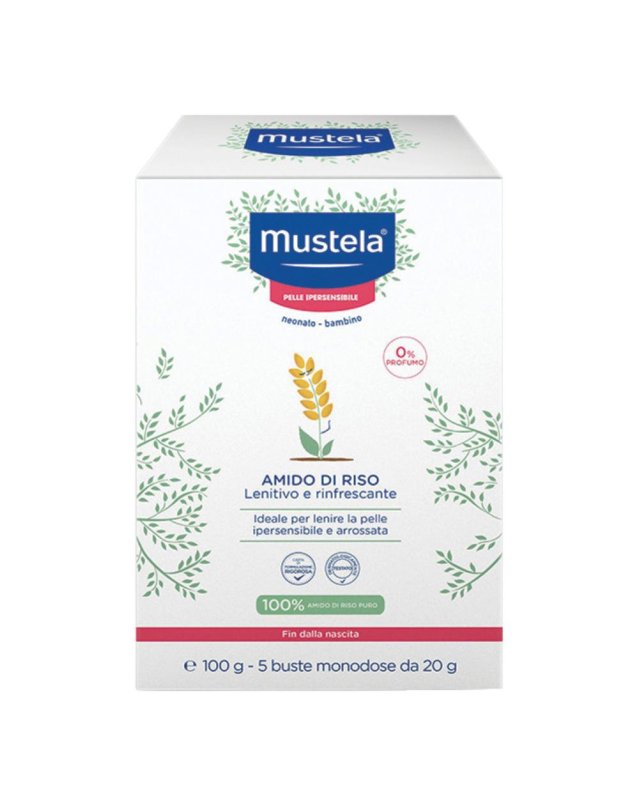 MUSTELA AMIDO DI RISO 100G