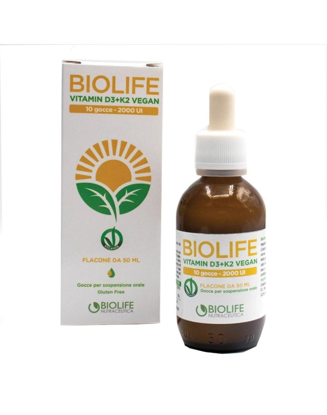 BIOLIFE Vitamin D3+K2 Gtt 50ml