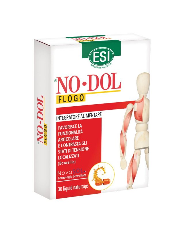Esi No Dol Flogo 30 Naturcaps Liquid - integratore per la funzionalità articolare