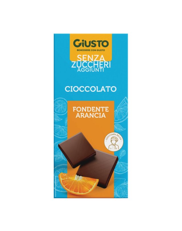 GIUSTO S/Z Ciocc.Arancia 85g