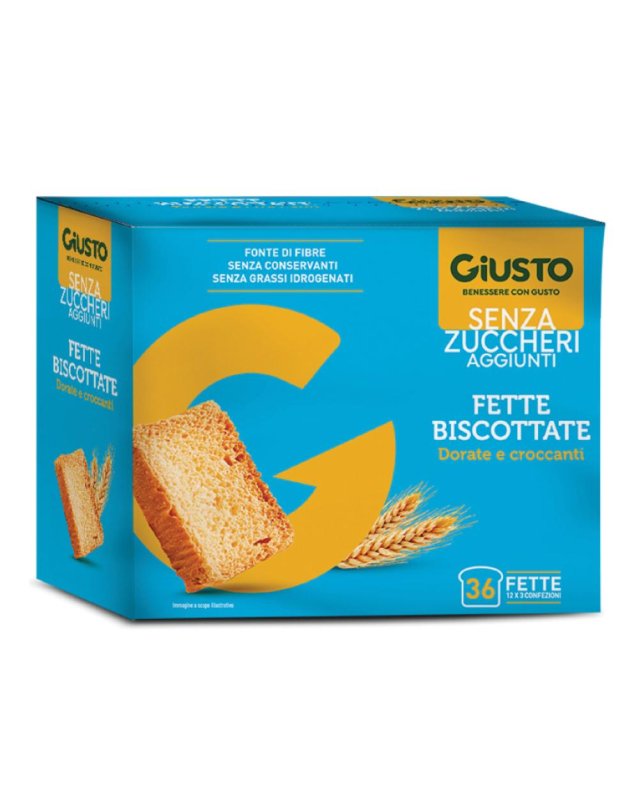 GIUSTO S/Z Fette Bisc.300g